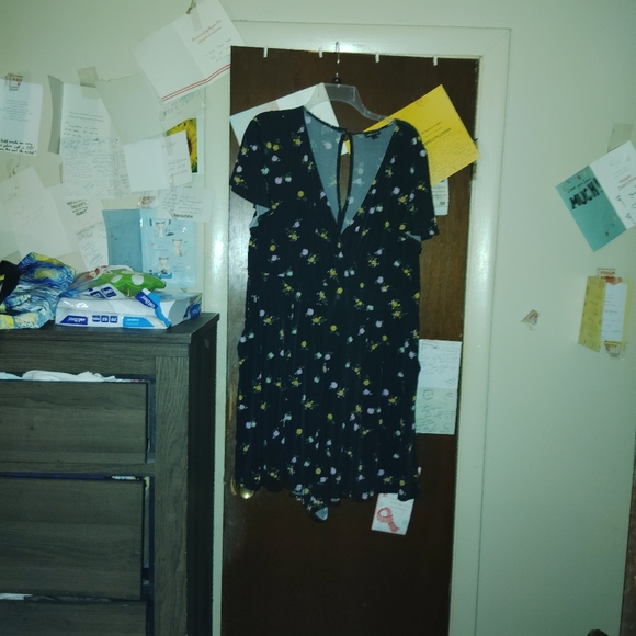 TORRID Black Floral Studio Knit Romper 2XL - Picture 5 of 11